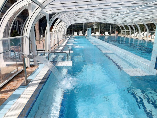 Hotel Aquamarin – wellness centrum, venkovní bazén